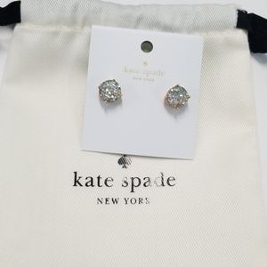 Kate Spade sparkle earrings square